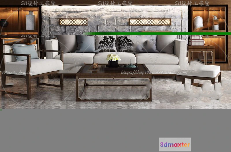 1125982 - Modern Sofa - 3D Models - 0126