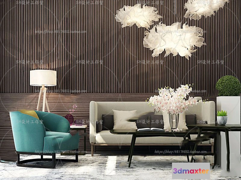 1125986 - Modern Sofa - 3D Models - 0128