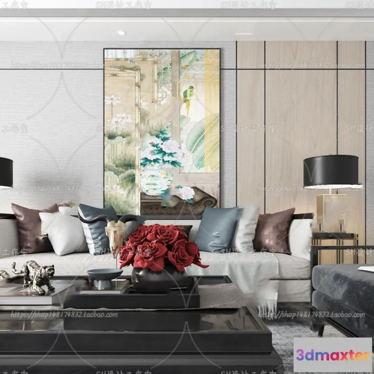 1125988 - Modern Sofa - 3D Models - 0129