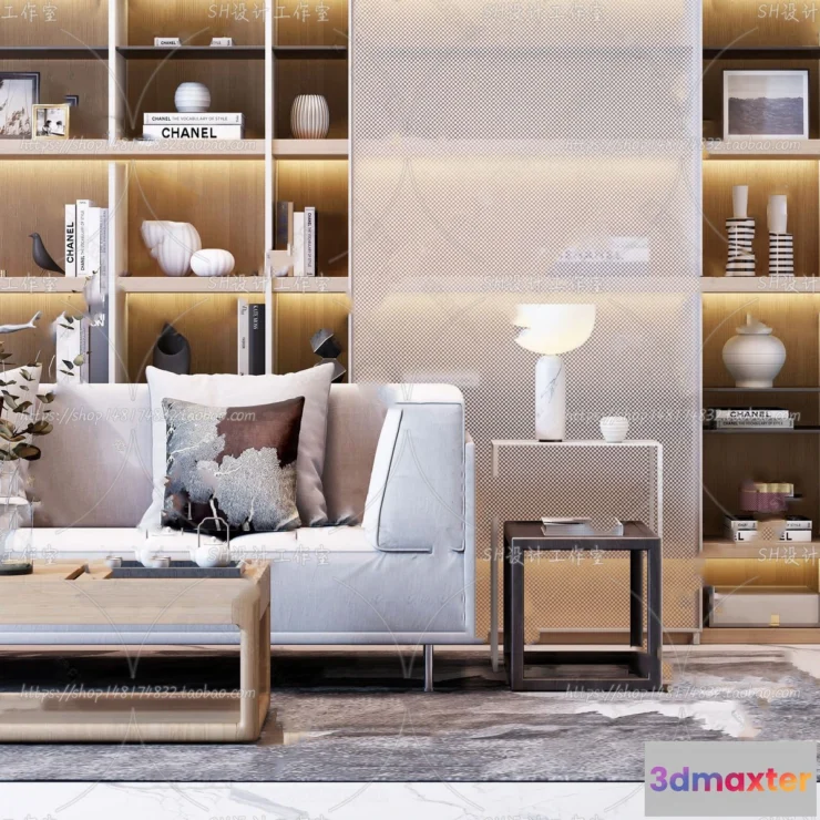 1125992 - Modern Sofa - 3D Models - 0131