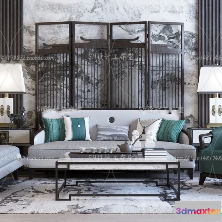 1126006 - Modern Sofa - 3D Models - 0138