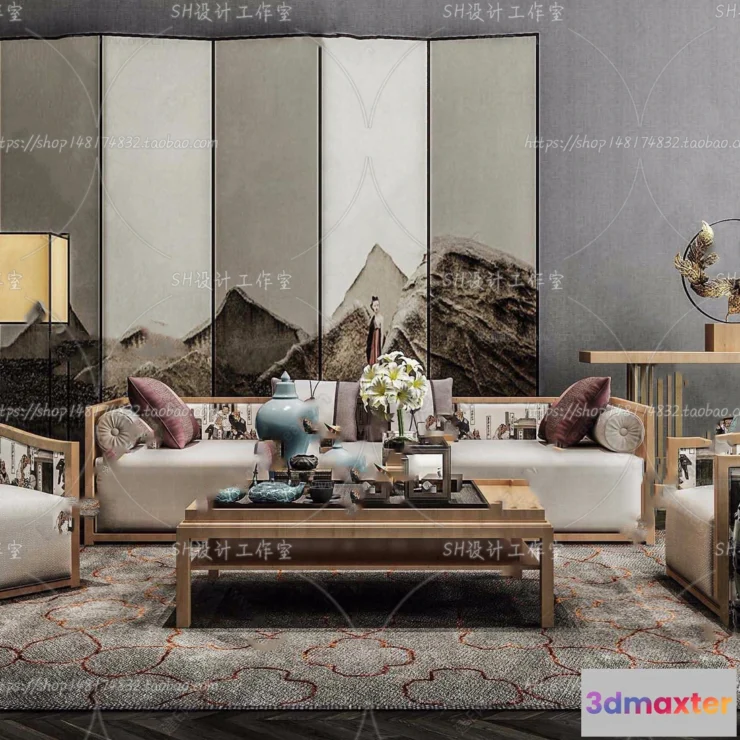 1126014 - Modern Sofa - 3D Models - 0142