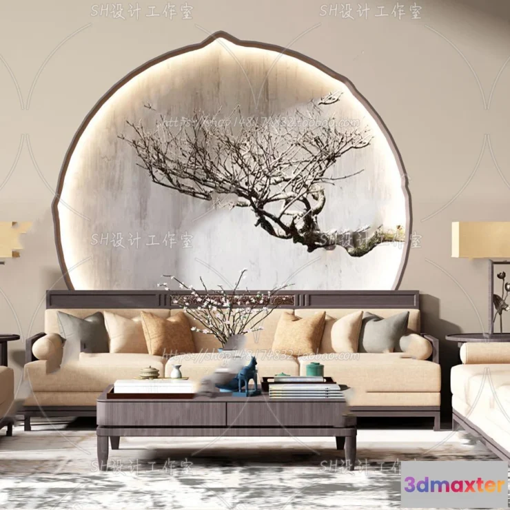 1126016 - Modern Sofa - 3D Models - 0143