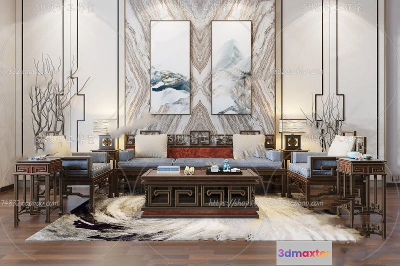 1126024 - Modern Sofa - 3D Models - 0147