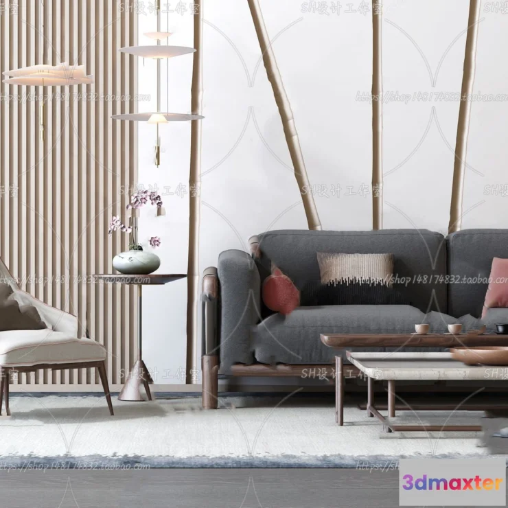 1126026 - Modern Sofa - 3D Models - 0148