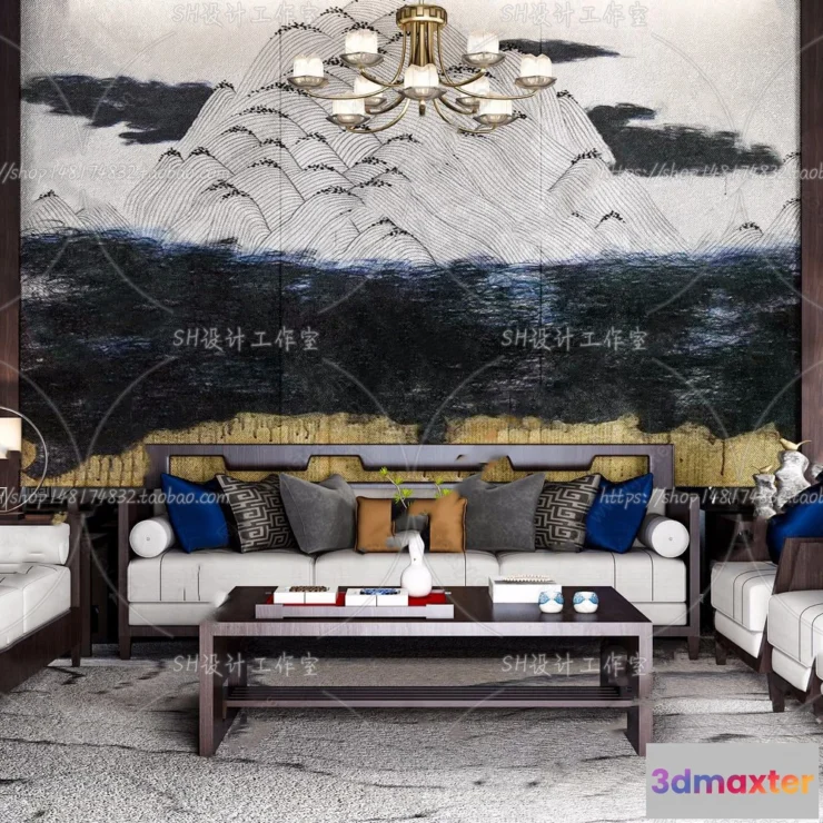 1126034 - Modern Sofa - 3D Models - 0152