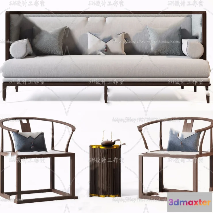 1126060 - Modern Sofa - 3D Models - 0165