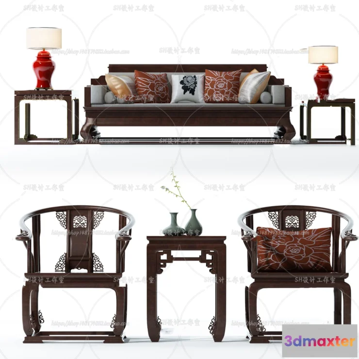 1126066 - Modern Sofa - 3D Models - 0168