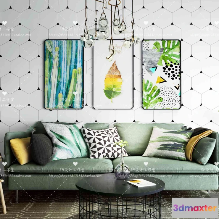 1126082 - Modern Sofa - 3D Models - 0176