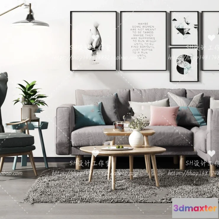 1126088 - Modern Sofa - 3D Models - 0179