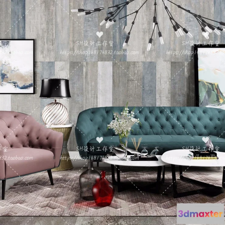 1126090 - Modern Sofa - 3D Models - 0180