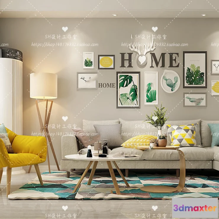 1126094 - Modern Sofa - 3D Models - 0182