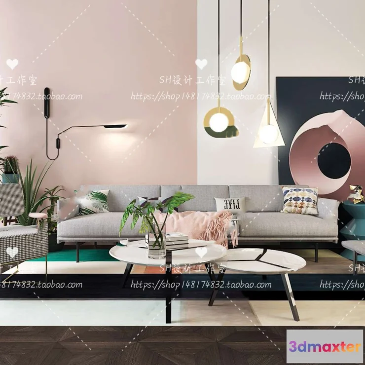 1126098 - Modern Sofa - 3D Models - 0184