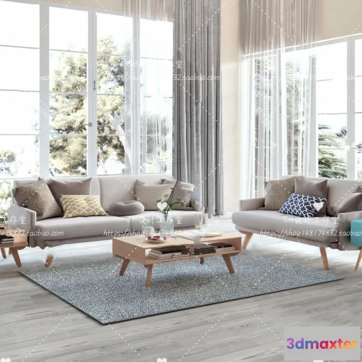 1126104 - Modern Sofa - 3D Models - 0187