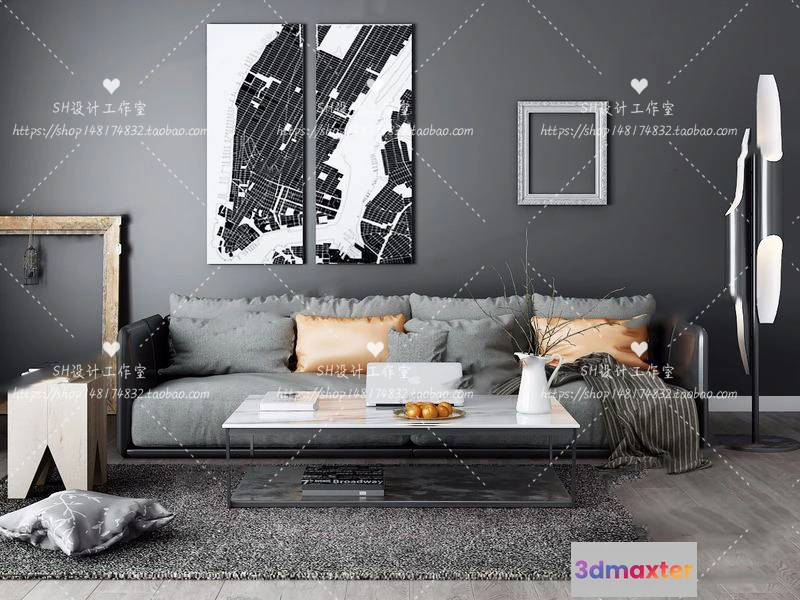 1126106 - Modern Sofa - 3D Models - 0188