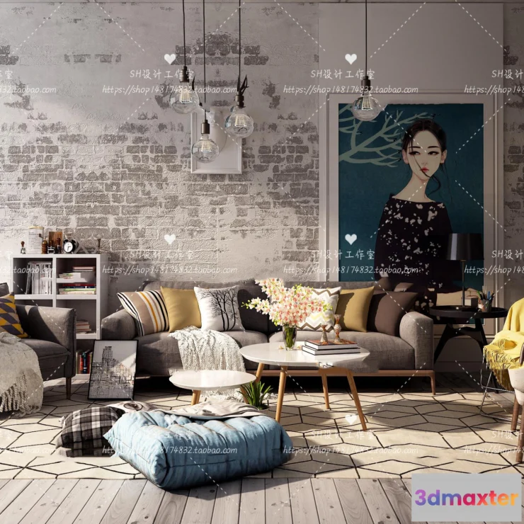 1126118 - Modern Sofa - 3D Models - 0194