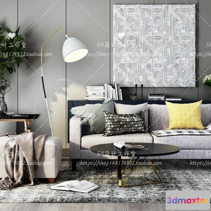 1126130 - Modern Sofa - 3D Models - 0200