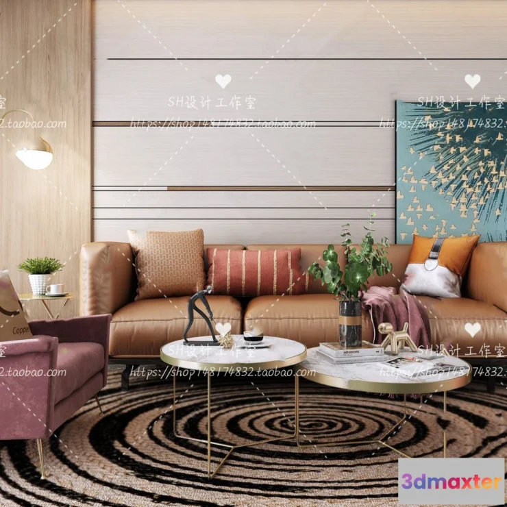 1126132 - Modern Sofa - 3D Models - 0201