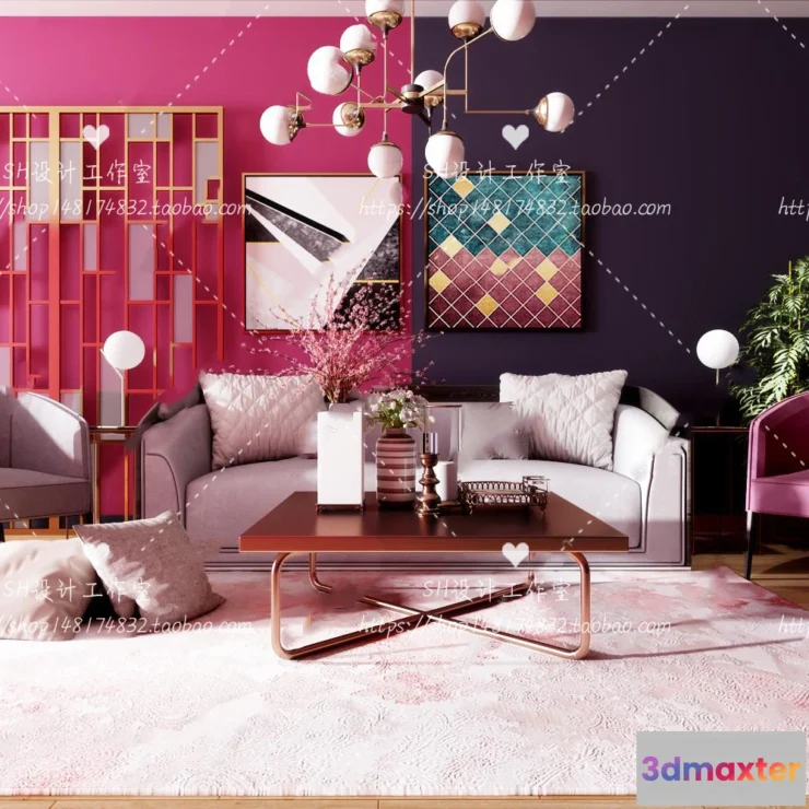 1126134 - Modern Sofa - 3D Models - 0202