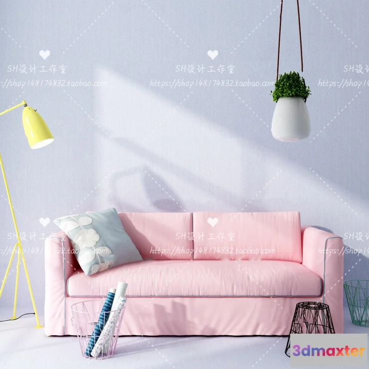 1126150 - Modern Sofa - 3D Models - 0210