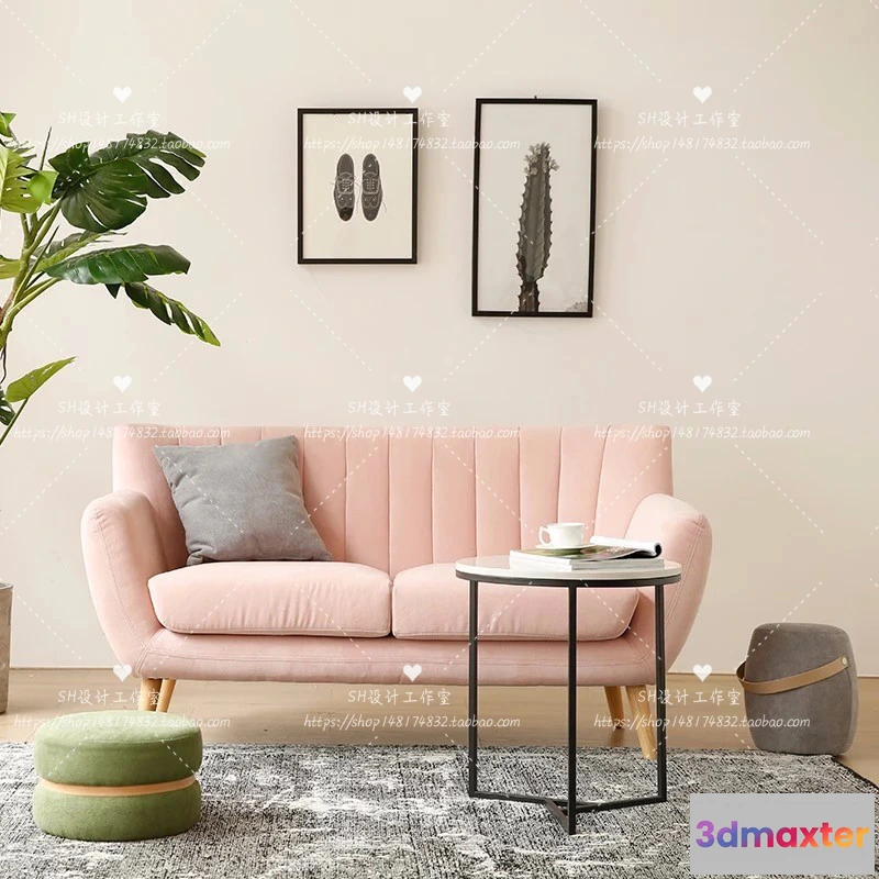 1126176 - Modern Sofa - 3D Models - 0223