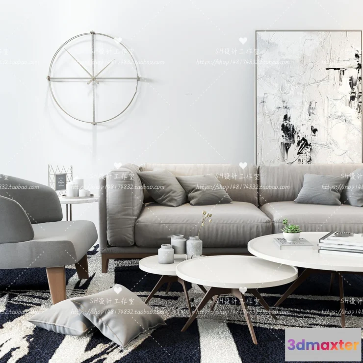 1126186 - Modern Sofa - 3D Models - 0228