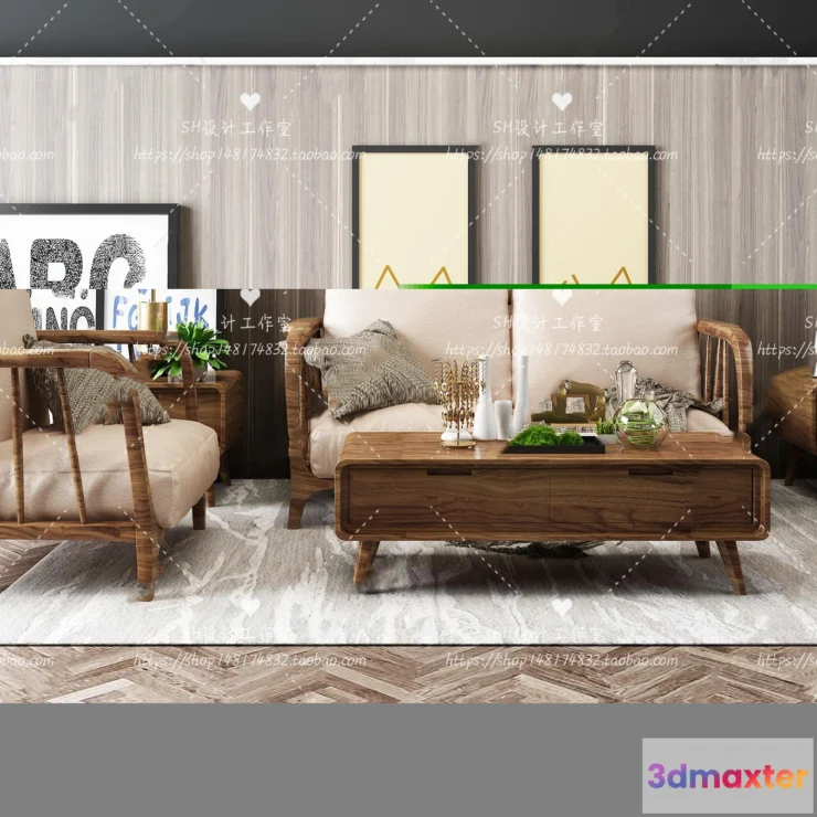 1126192 - Modern Sofa - 3D Models - 0231