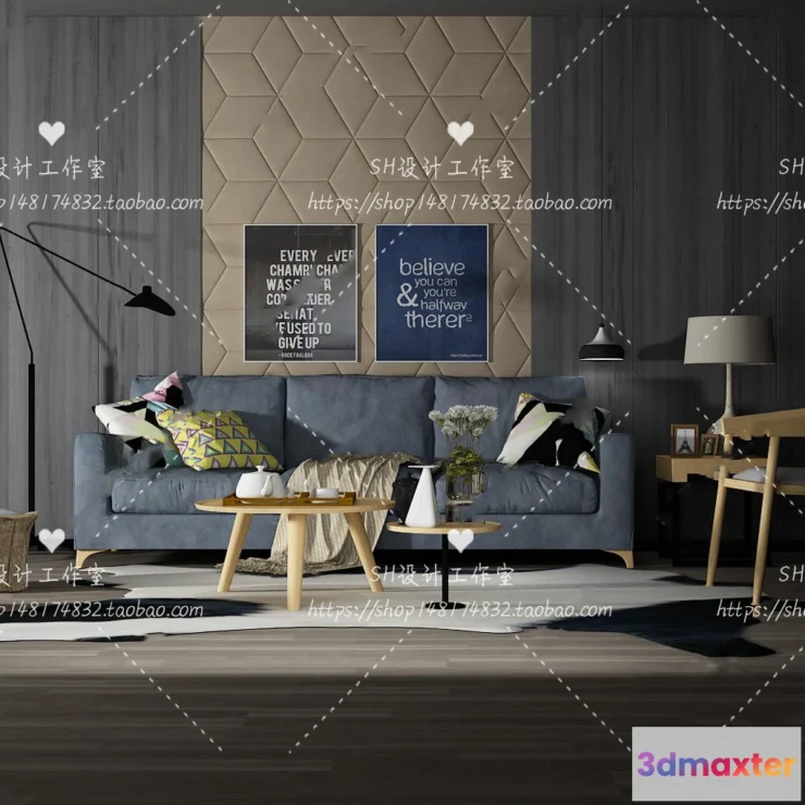 1126194 - Modern Sofa - 3D Models - 0232