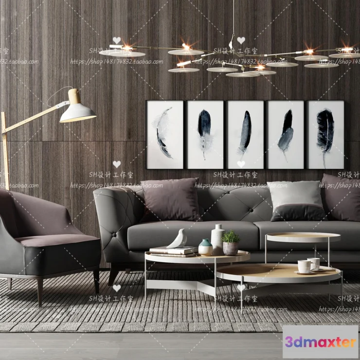 1126196 - Modern Sofa - 3D Models - 0233