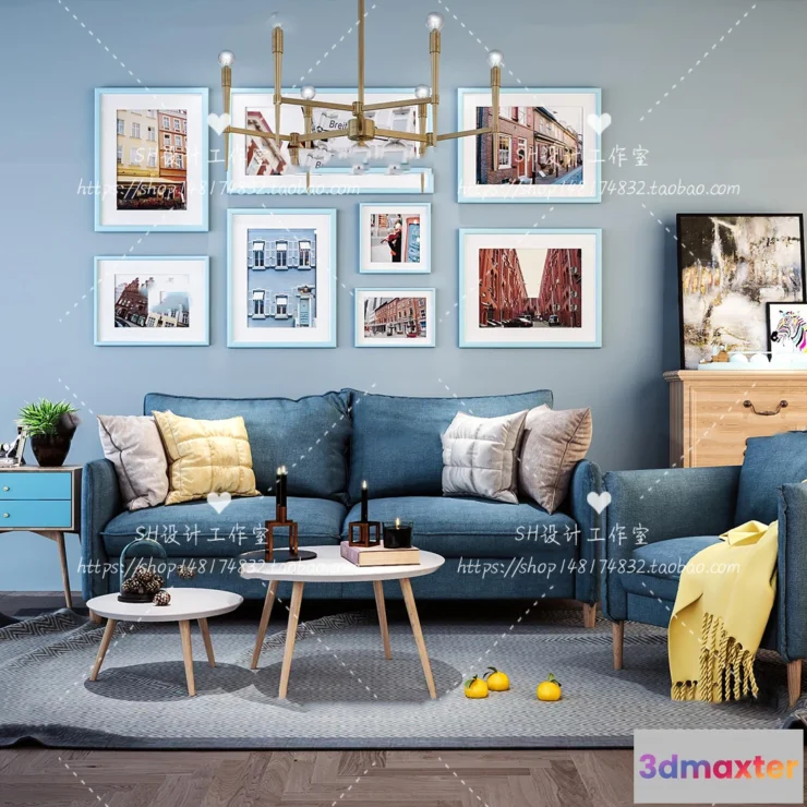 1126206 - Modern Sofa - 3D Models - 0238