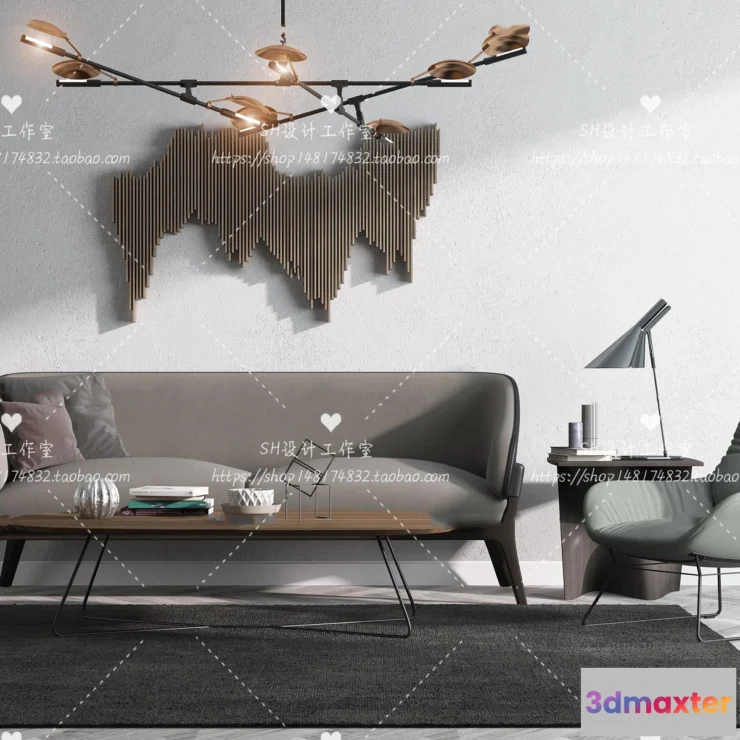 1126220 - Modern Sofa - 3D Models - 0245