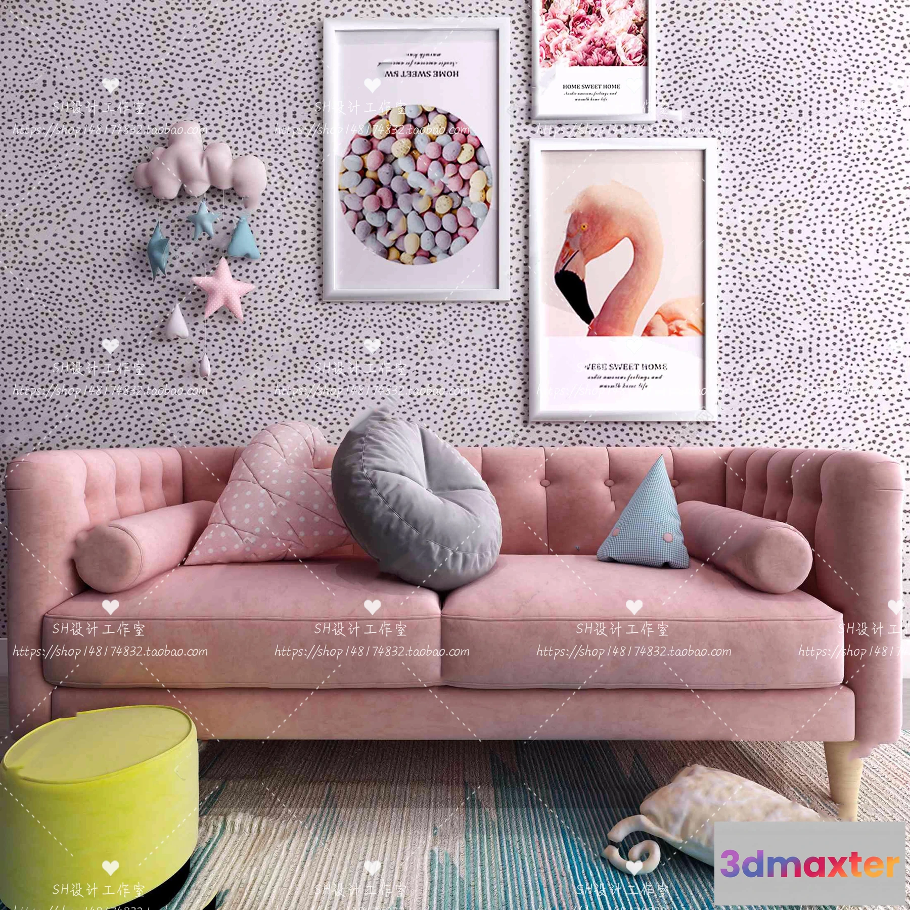 1126226 - Modern Sofa - 3D Models - 0248