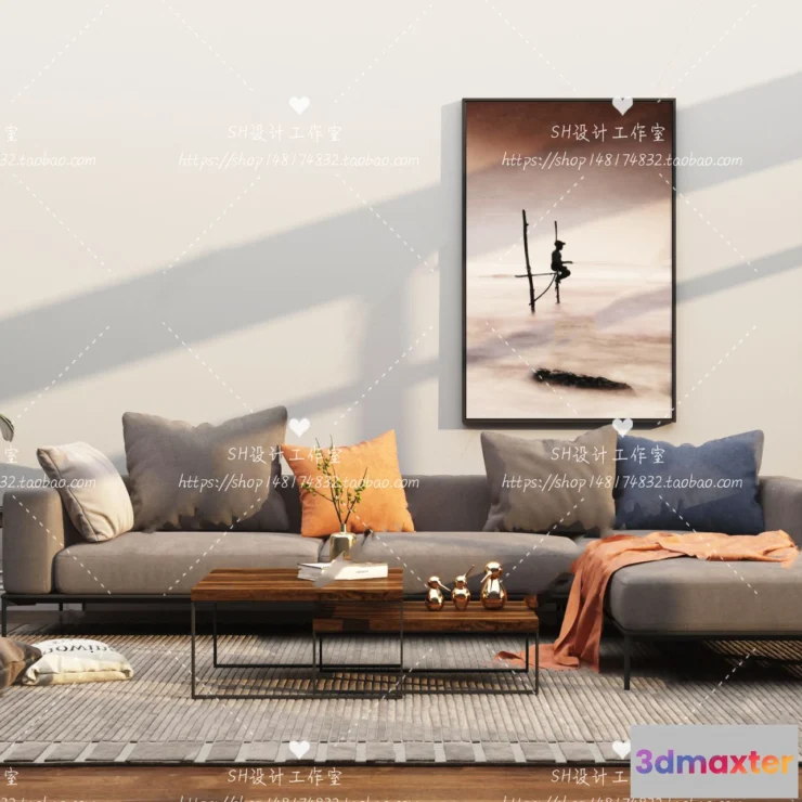 1126228 - Modern Sofa - 3D Models - 0249