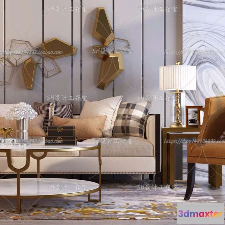 1126244 - Modern Sofa - 3D Models - 0257