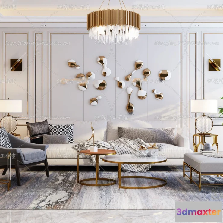 1126256 - Modern Sofa - 3D Models - 0263