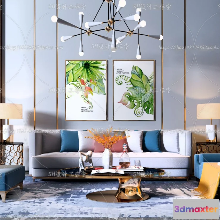 1126260 - Modern Sofa - 3D Models - 0265