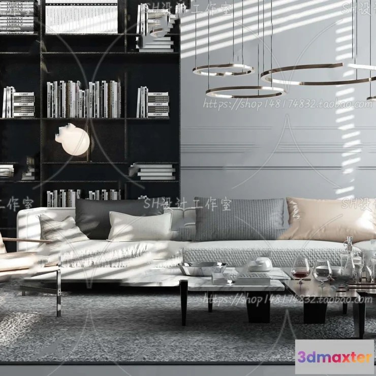 1126262 - Modern Sofa - 3D Models - 0266