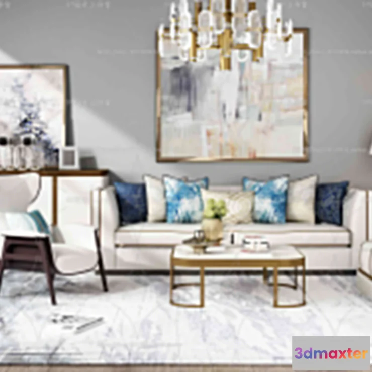 1126268 - Modern Sofa - 3D Models - 0269