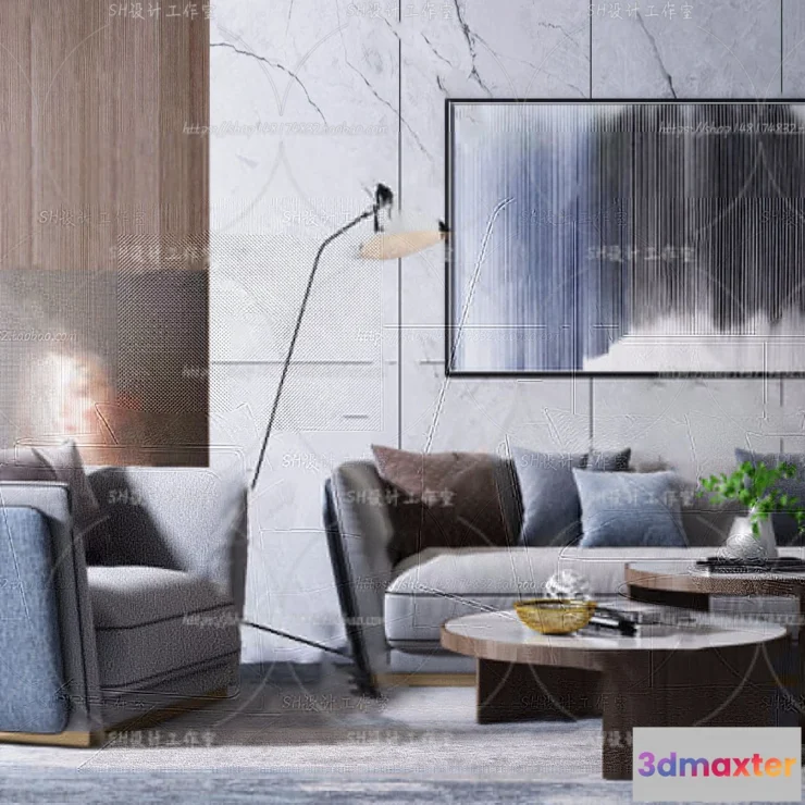 1126276 - Modern Sofa - 3D Models - 0273