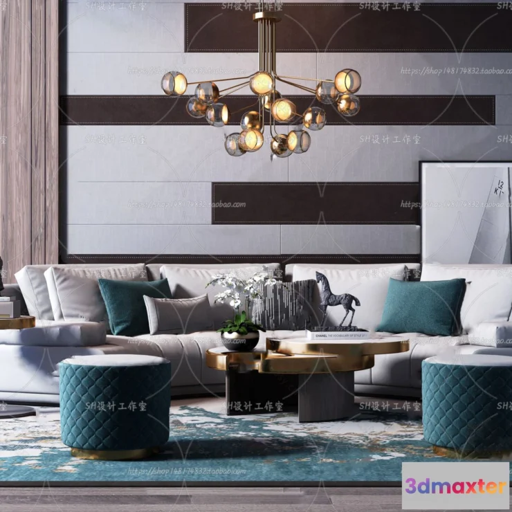 1126292 - Modern Sofa - 3D Models - 0281