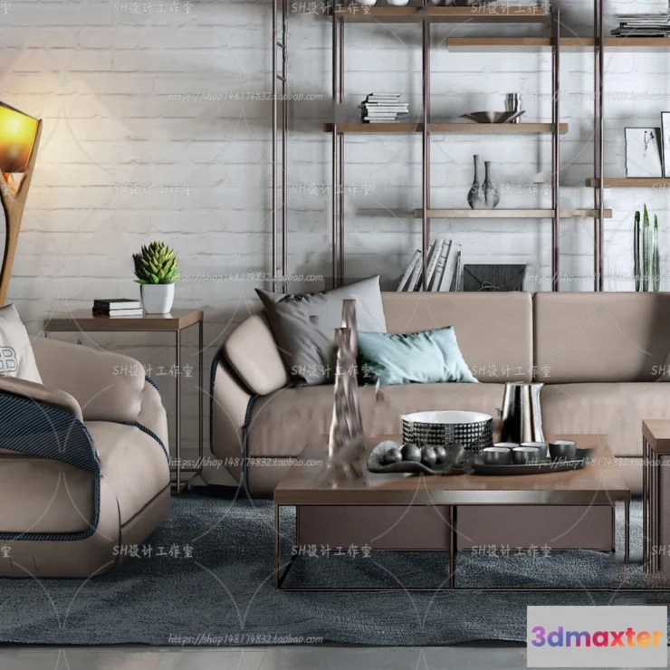 1126306 - Modern Sofa - 3D Models - 0288