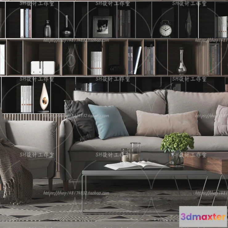 1126308 - Modern Sofa - 3D Models - 0289