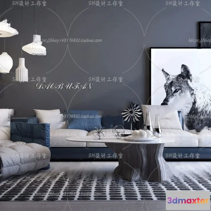 1126312 - Modern Sofa - 3D Models - 0291