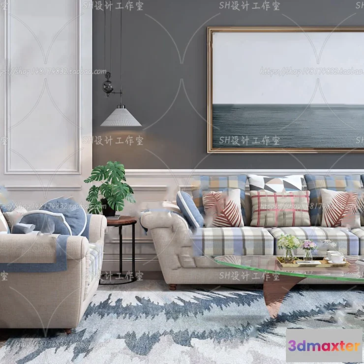 1126314 - Modern Sofa - 3D Models - 0292