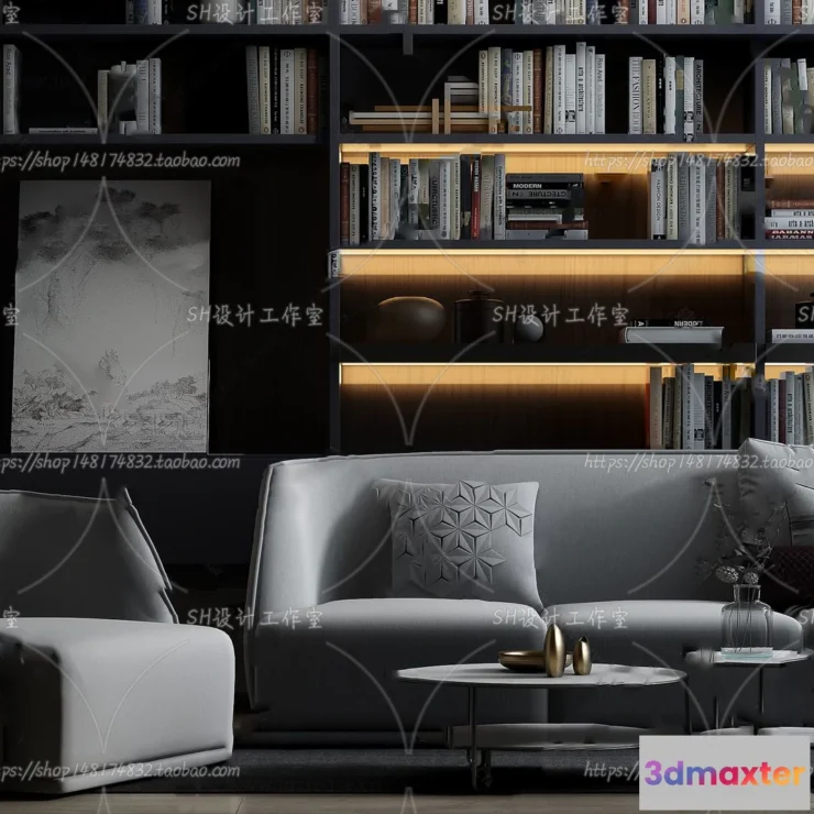 1126318 - Modern Sofa - 3D Models - 0294