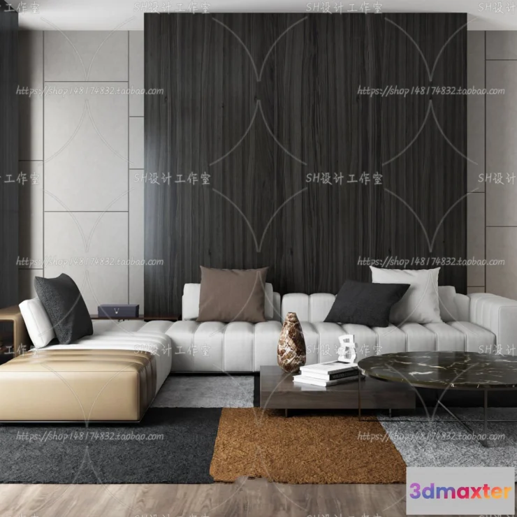 1126336 - Modern Sofa - 3D Models - 0303