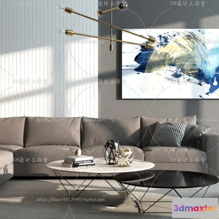 1126350 - Modern Sofa - 3D Models - 0310