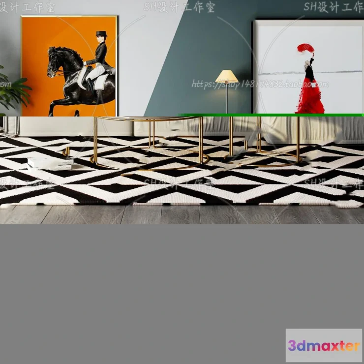 1126356 - Modern Sofa - 3D Models - 0313