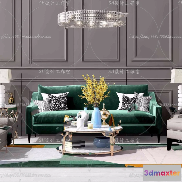 1126360 - Modern Sofa - 3D Models - 0315