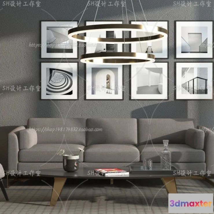 1126366 - Modern Sofa - 3D Models - 0318
